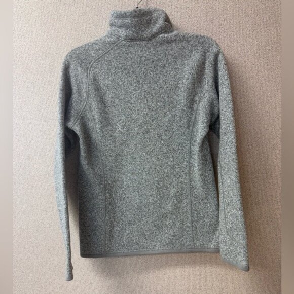 Patagonia Womens Size Medium Better Sweater Fleece Quarter‎ Zip Grey - Picture 5 of 8